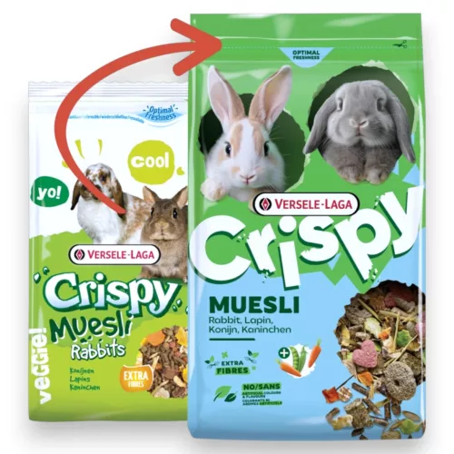 Versele-Laga Crispy Muesli Rabbits törpenyúl eledel 2,5kg