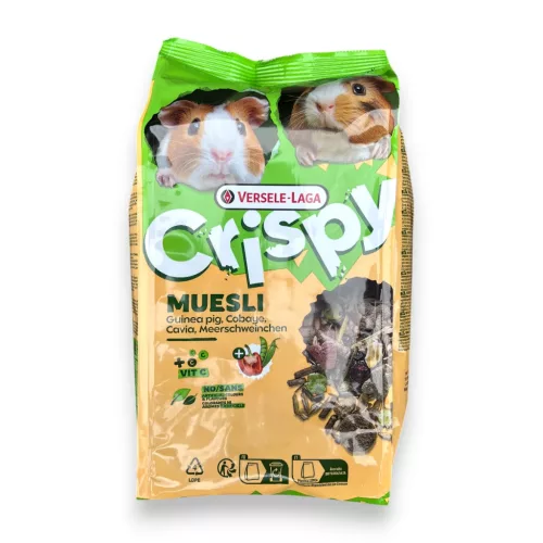 Versele-Laga Crispy Muesli-Guinea Pigs tengerimalac eledel 850g ÚJ