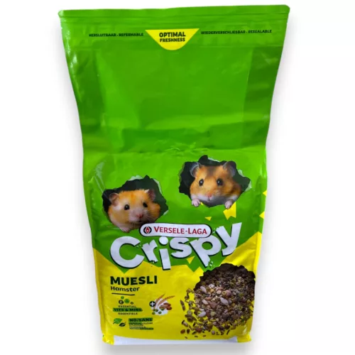 Versele-Laga Crispy Muesli Hamsters hörcsög eledel 9kg