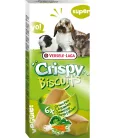 Versele-Laga Crispy Biscuits small animals vegetables 6db rágcsáló süti 70g