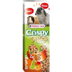   Versele-Laga Crispy Sticks Rabbits-Guinea Pigs Fruit 2db rágcsáló magrúd 110g