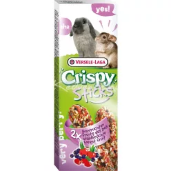   Versele-Laga Crispy Sticks Rabbits-Chinchillas Forest Fruit 2db 110g