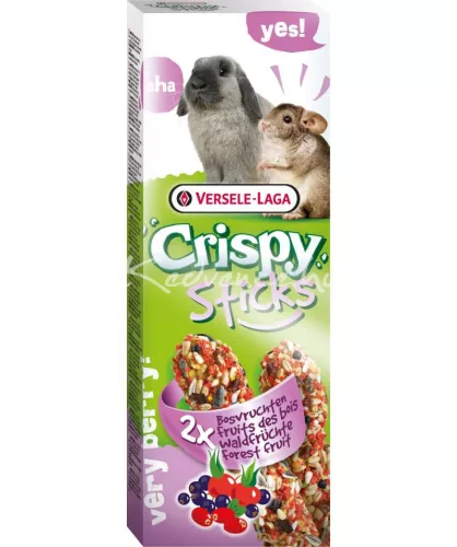 Versele-Laga Crispy Sticks Rabbits-Chinchillas Forest Fruit 2db 110g
