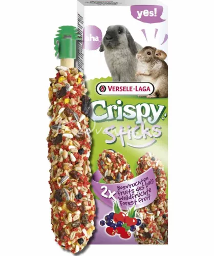 Versele-Laga Crispy Sticks Rabbits-Chinchillas Forest Fruit 2db 110g