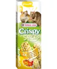 Versele-Laga Crispy Sticks Hamsters-Rats Popcorn&Honey 2db rágcsáló magrúd 100g