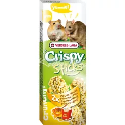   Versele-Laga Crispy Sticks Hamsters-Rats Popcorn&Honey 2db rágcsáló magrúd 100g