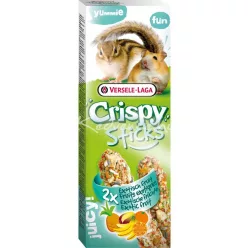   Versele-Laga Crispy Sticks Hamsters-Squirrels Exotic Fruit 2db rágcsáló magrúd 110g [8]