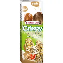   Versele-Laga Crispy Sticks Rats-Mice Popcorn&Nuts 2db rágcsáló magrúd 110 g