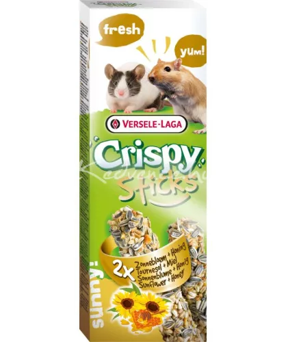 Versele-Laga Crispy Sticks Gerbils-Mice Sunflower&Honey 2db rágcsáló magrúd 110g [8]