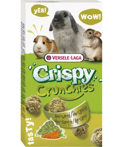 Versele-Laga Crispy Crunchies Hay rágcsáló csemege 75 g