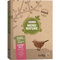   Versele-Laga Menu Nature faggyúgolyó - cinkegolyó erdei gyümölcsökkel 6x90g