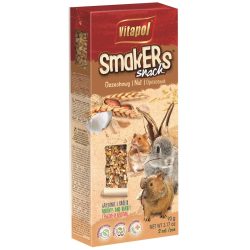  Vitapol Smakers dupla csemegerúd rágcsálóknak földimogyoróval és kókusszal 90g