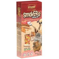   Vitapol Smakers dupla csemegerúd rágcsálóknak gyümölcsökkel 90g