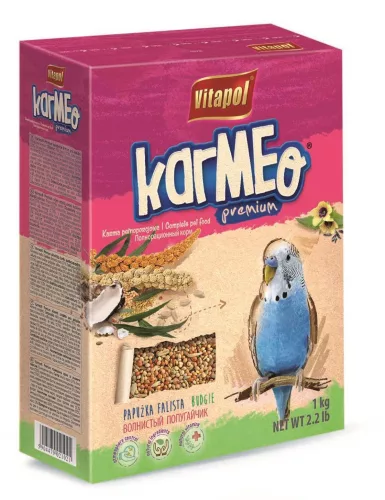 Vitapol Karmeo Premium hullámos papagáj eleség 1kg
