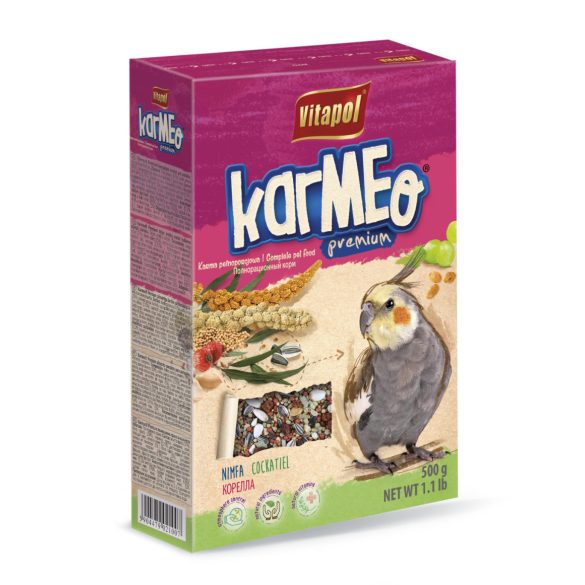 Vitapol Karmeo Premium nimfa papagáj eleség 500g