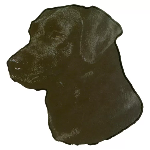 Matrica S 020 - Labrador fekete 8cm