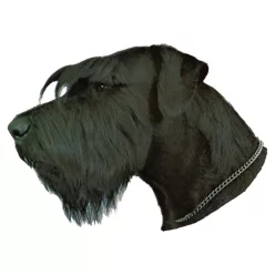 Matrica S 068 - Óriás schnauzer 7cm