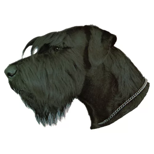 Matrica S 068 - Óriás schnauzer 7cm