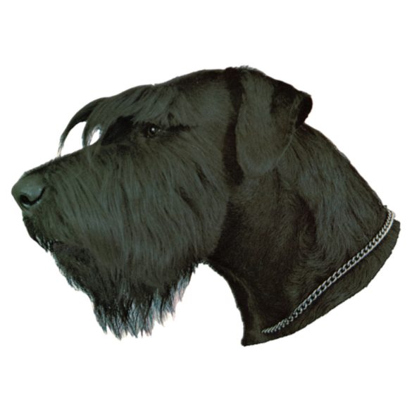 Matrica S 068 - Óriás schnauzer 7cm