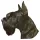 Matrica S 077 - Óriás schnauzer álló fülű 7cm