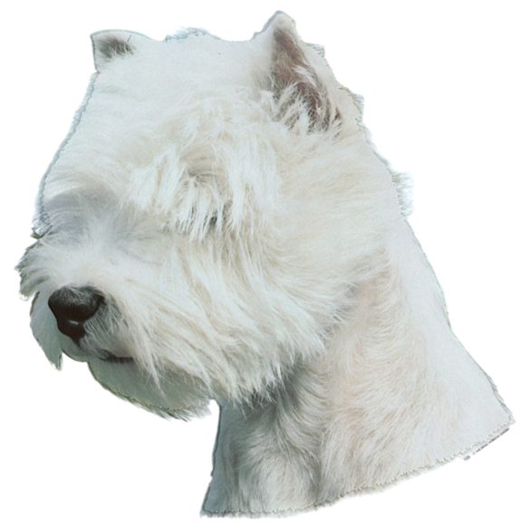 Matrica S 126 - West Highland White Terrier (Westie) 7cm