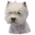 Matrica S 215 - West Highland White terrier (Westie) 7cm