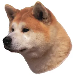 Matrica S 216 - Akita inu 8cm