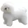 Matrica S 247 - Bolognai pincs (Bichon Bolognese) 8cm