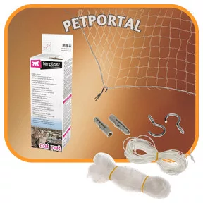 Erkélyháló és védőháló macskáknak