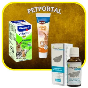 Vitaminok kisemlősöknek