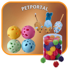 Egerek és labdák macskáknak