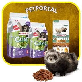 Vadászgörény eledelek