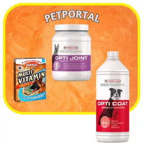 Kutya étrendkiegészítő, vitaminok