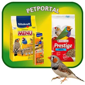 Pinty (Egzóta) eleségek