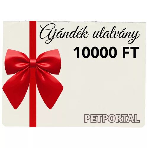  Ajándékutalvány 10000 forint értékben