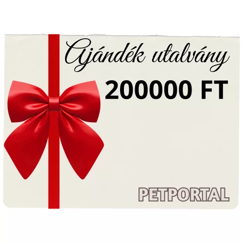  Ajándékutalvány 200000 forint értékben