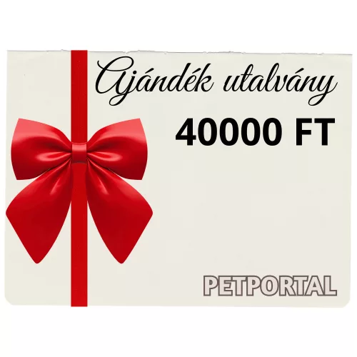  Ajándékutalvány 40000 forint értékben