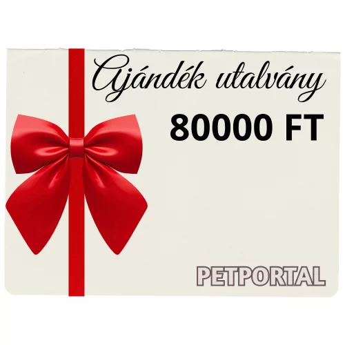  Ajándékutalvány 80000 forint értékben